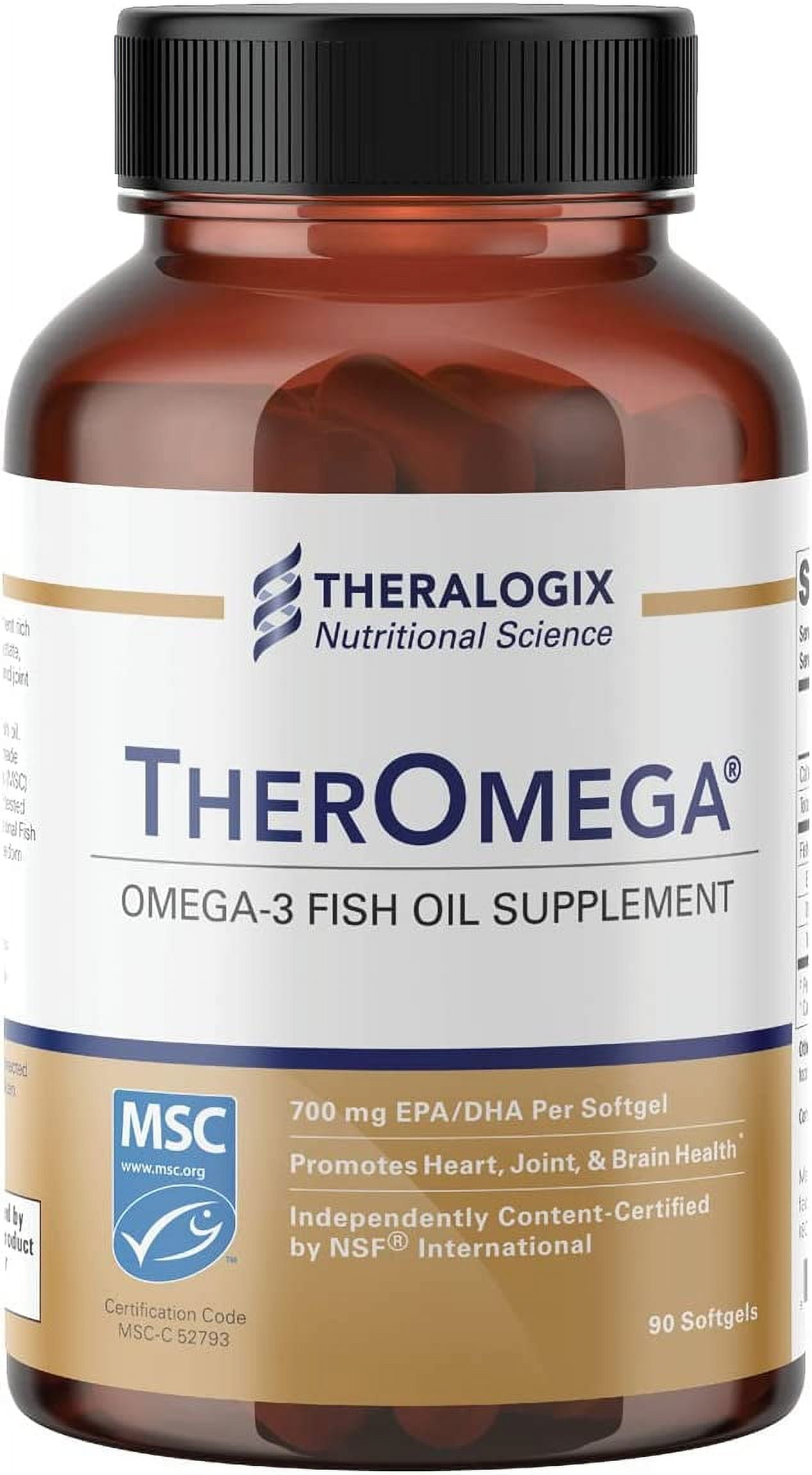 TherOmega Omega-3 Wild Alaskan Fish Oil | 90 Softgels Sale